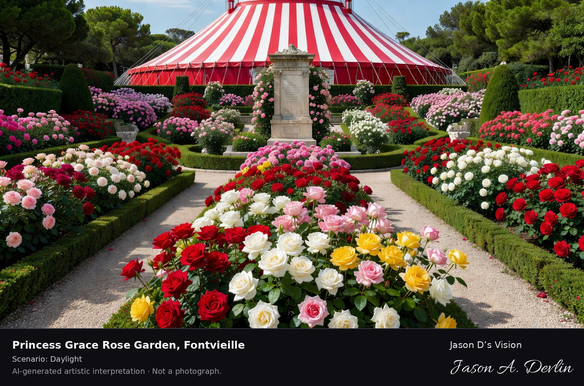 Princess Grace Rose Garden, Fontvieille