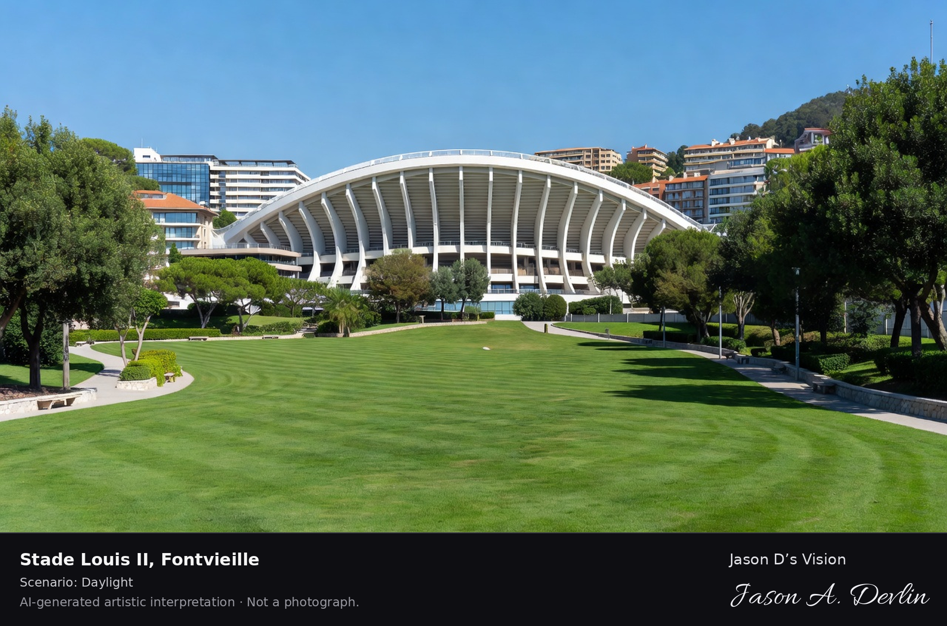 Stade Louis II, Fontvieille
