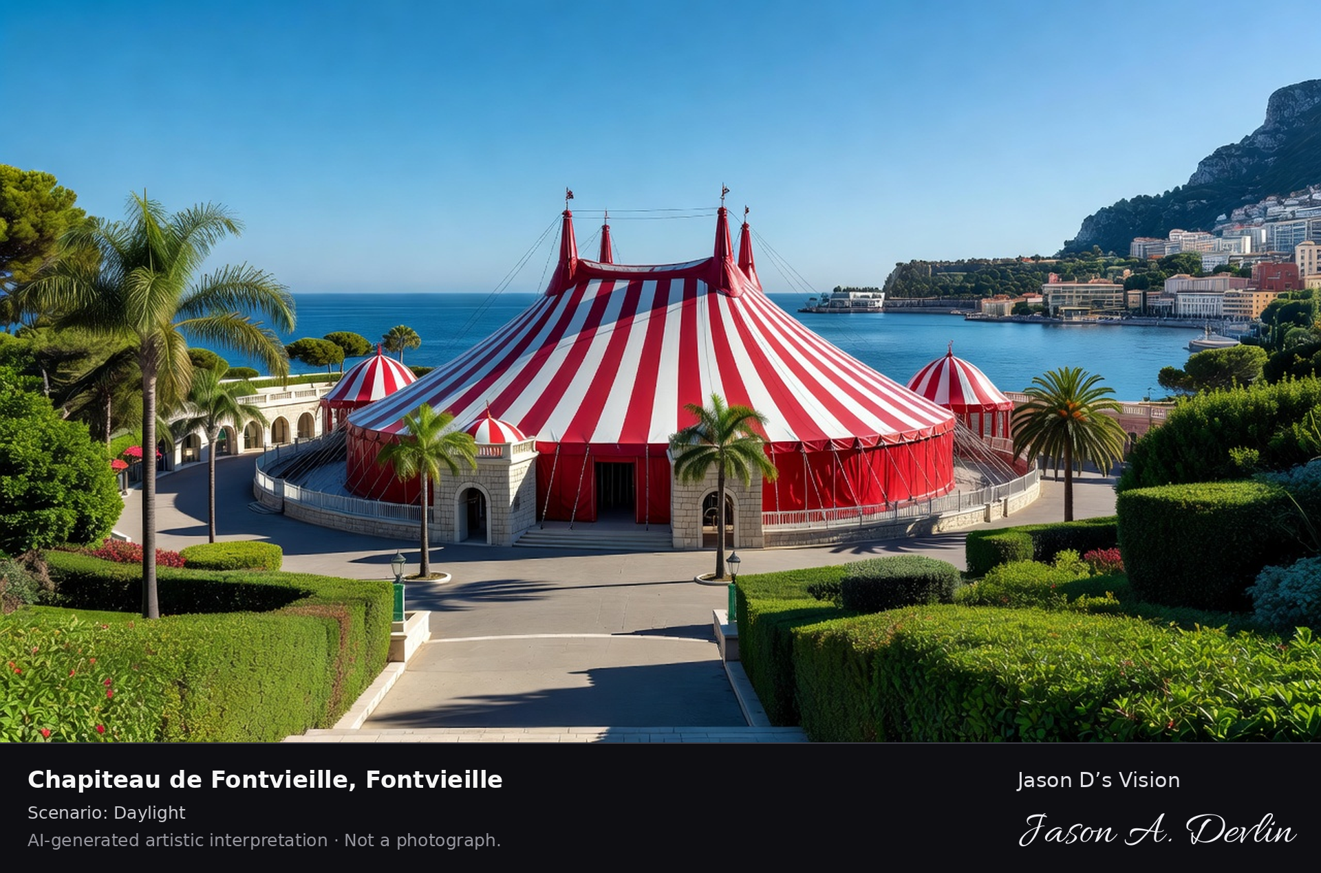 Chapiteau de Fontvieille, Fontvieille