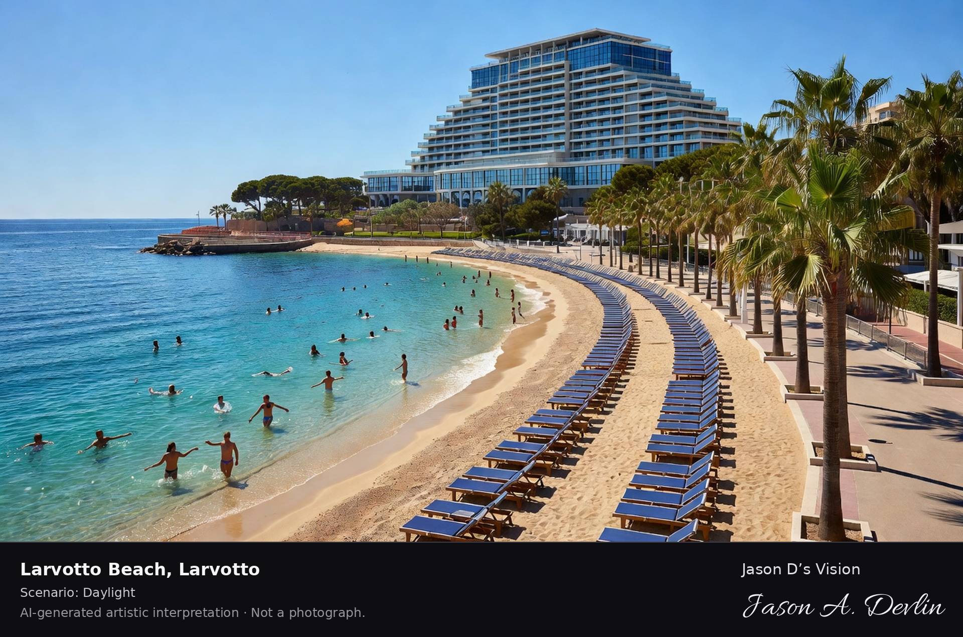 Larvotto Beach, Larvotto