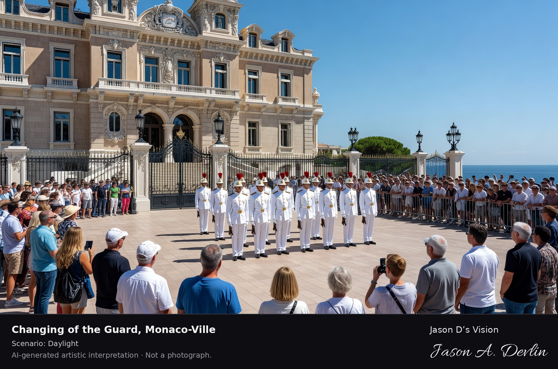 Changing of the Guard, Monaco-Ville