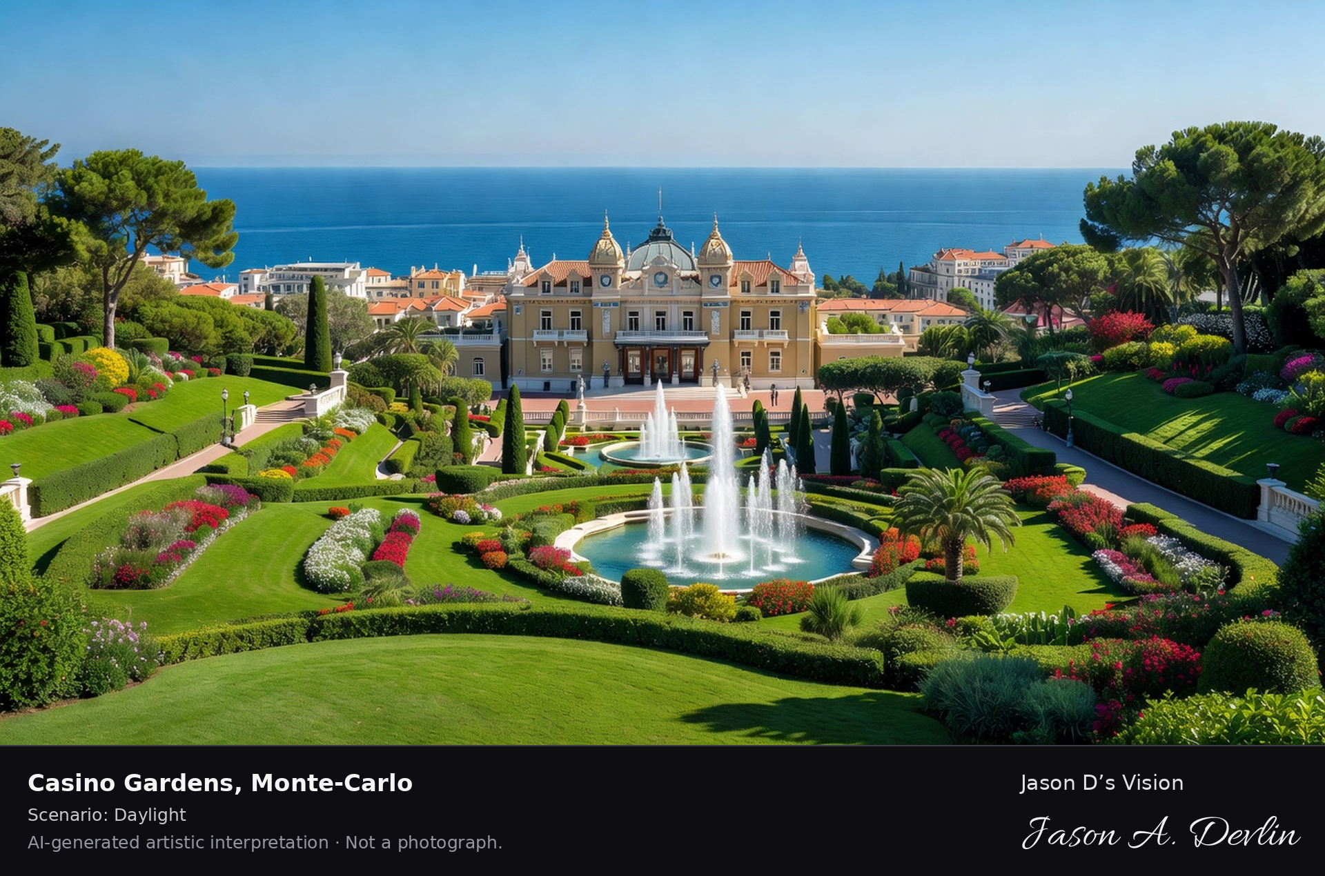 Casino Gardens, Monte-Carlo